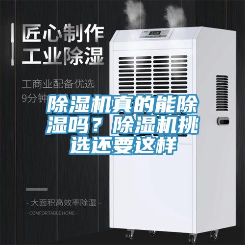 除濕機(jī)真的能除濕嗎？除濕機(jī)挑選還要這樣