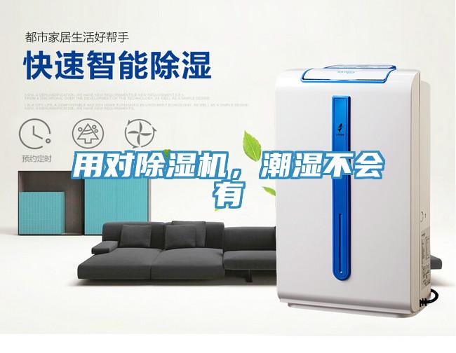 用對除濕機，潮濕不會有
