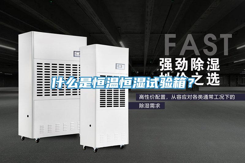 什么是恒溫恒濕試驗箱？