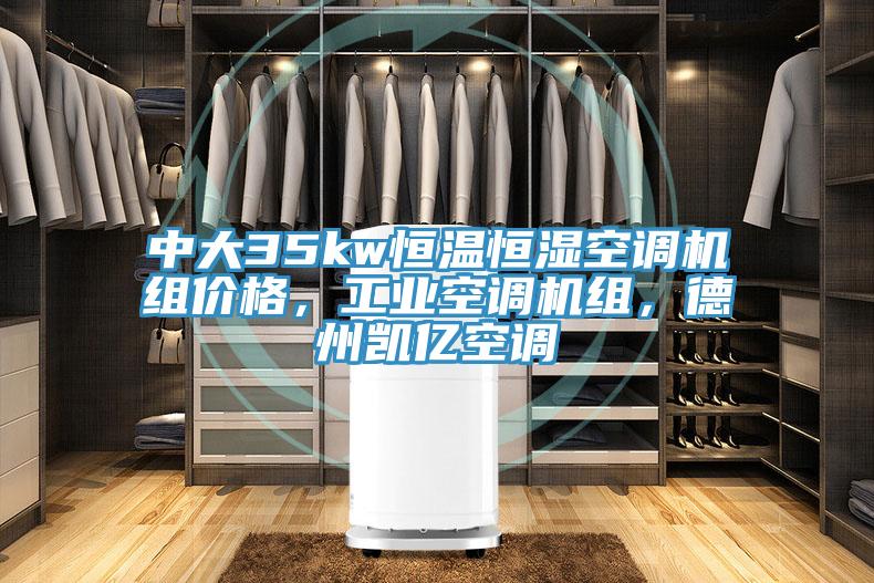 中大35kw恒溫恒濕空調(diào)機(jī)組價(jià)格，工業(yè)空調(diào)機(jī)組，德州凱億空調(diào)