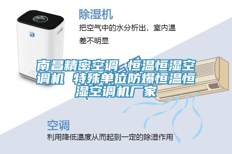 南昌精密空調(diào) 恒溫恒濕空調(diào)機(jī) 特殊單位防爆恒溫恒濕空調(diào)機(jī)廠(chǎng)家