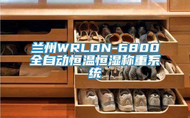 蘭州WRLDN-6800全自動(dòng)恒溫恒濕稱(chēng)重系統(tǒng)