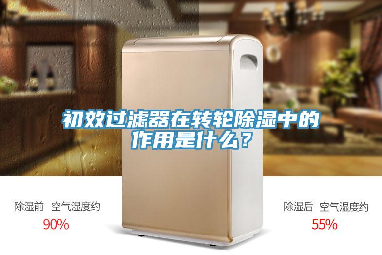 初效過濾器在轉(zhuǎn)輪除濕中的作用是什么？