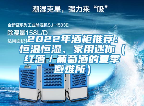 2022年酒柜推薦：恒溫恒濕、家用迷你（紅酒／葡萄酒的夏季避難所）