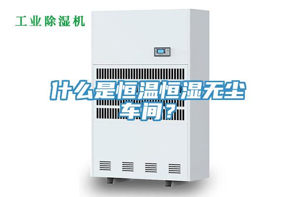 什么是恒溫恒濕無塵車間？