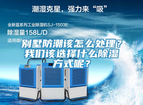 別墅防潮該怎么處理？我們該選擇什么除濕方式呢？