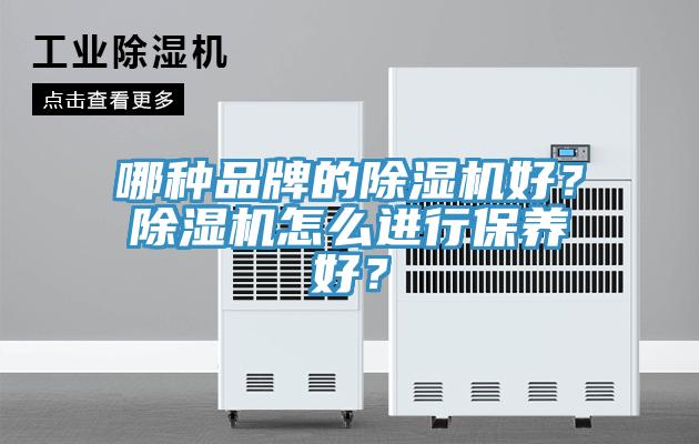 哪種品牌的除濕機(jī)好？除濕機(jī)怎么進(jìn)行保養(yǎng)好？