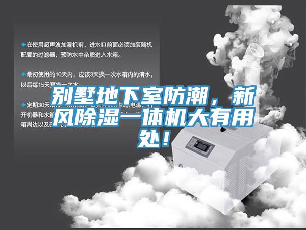 別墅地下室防潮，新風(fēng)除濕一體機大有用處！