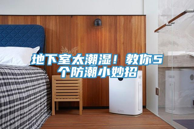 地下室太潮濕！教你5個防潮小妙招