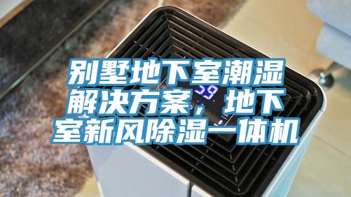 別墅地下室潮濕解決方案，地下室新風(fēng)除濕一體機