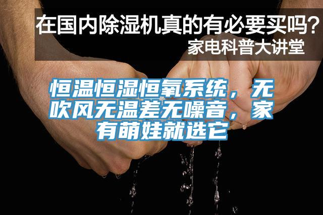 恒溫恒濕恒氧系統(tǒng)，無吹風(fēng)無溫差無噪音，家有萌娃就選它
