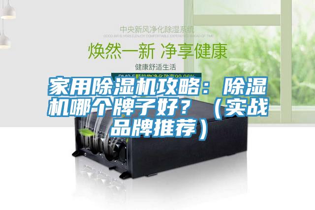 家用除濕機攻略：除濕機哪個牌子好？（實戰(zhàn)品牌推薦）