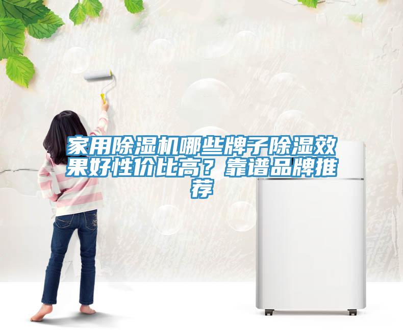 家用除濕機(jī)哪些牌子除濕效果好性價比高？靠譜品牌推薦