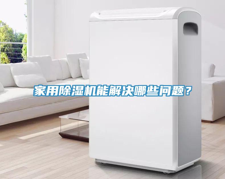 家用除濕機能解決哪些問題？