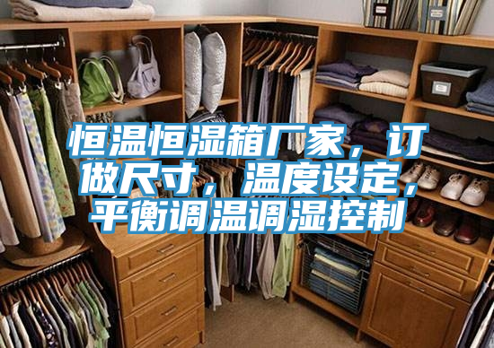 恒溫恒濕箱廠家，訂做尺寸，溫度設(shè)定，平衡調(diào)溫調(diào)濕控制