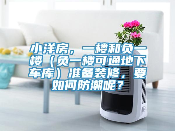 小洋房，一樓和負(fù)一樓（負(fù)一樓可通地下車庫）準(zhǔn)備裝修，要如何防潮呢？