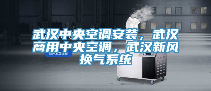 武漢中央空調(diào)安裝，武漢商用中央空調(diào)，武漢新風(fēng)換氣系統(tǒng)