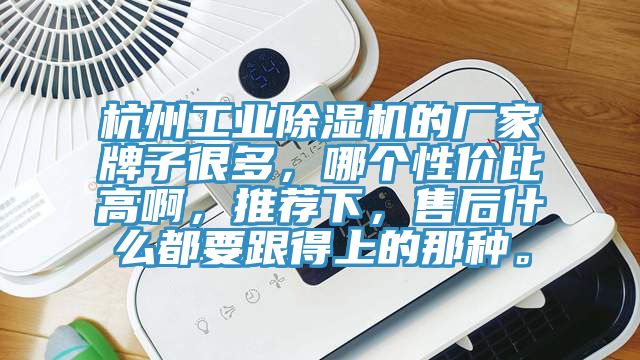 杭州工業(yè)除濕機的廠家牌子很多，哪個性價比高啊，推薦下，售后什么都要跟得上的那種。