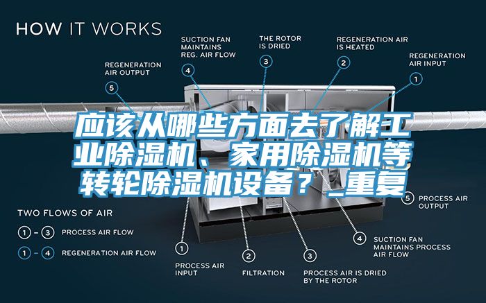 應(yīng)該從哪些方面去了解工業(yè)除濕機(jī)、家用除濕機(jī)等轉(zhuǎn)輪除濕機(jī)設(shè)備？_重復(fù)