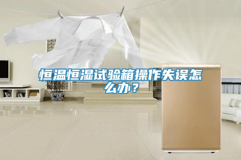 恒溫恒濕試驗(yàn)箱操作失誤怎么辦？