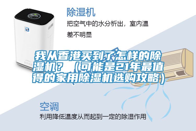 我從香港買到了怎樣的除濕機？（可能是21年最值得的家用除濕機選購攻略）