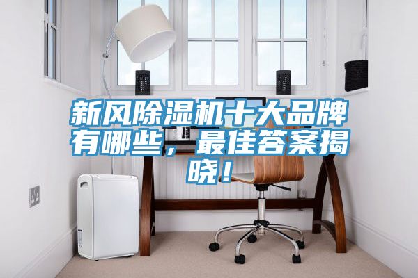 新風除濕機十大品牌有哪些，最佳答案揭曉！