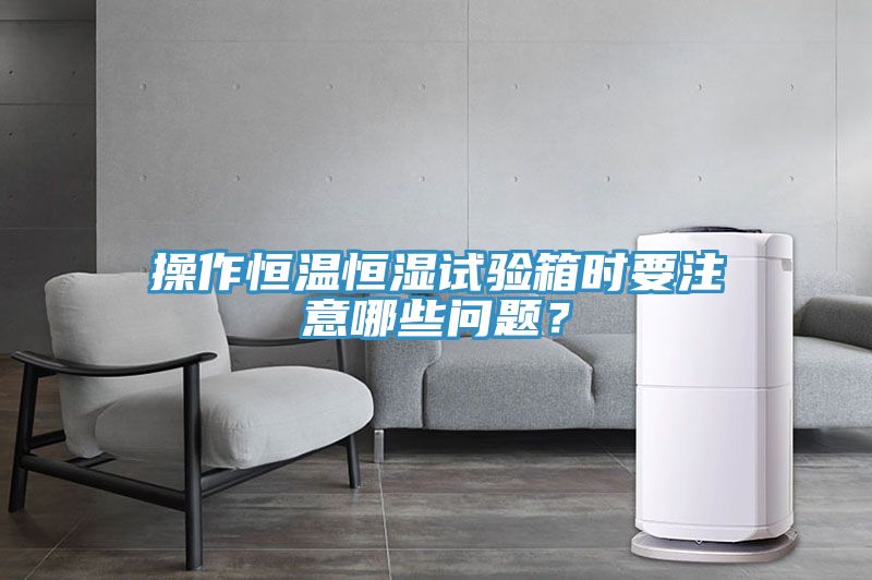操作恒溫恒濕試驗(yàn)箱時(shí)要注意哪些問題？