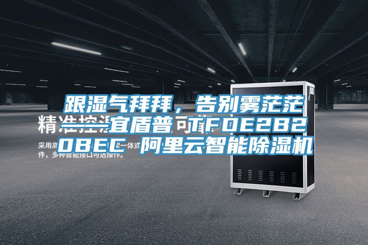 跟濕氣拜拜，告別霧茫?！硕芷?TFDE2B20BEC 阿里云智能除濕機(jī)