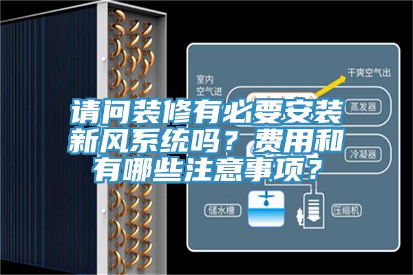 請(qǐng)問(wèn)裝修有必要安裝新風(fēng)系統(tǒng)嗎？費(fèi)用和有哪些注意事項(xiàng)？
