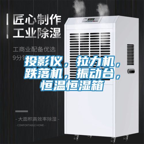 投影儀，拉力機，跌落機，振動臺，恒溫恒濕箱