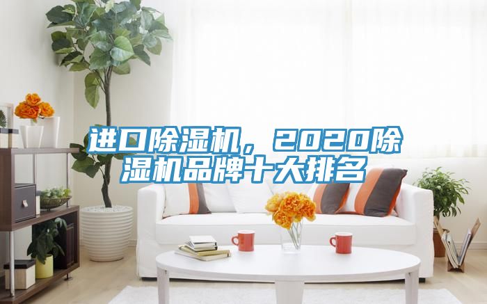 進口除濕機，2020除濕機品牌十大排名