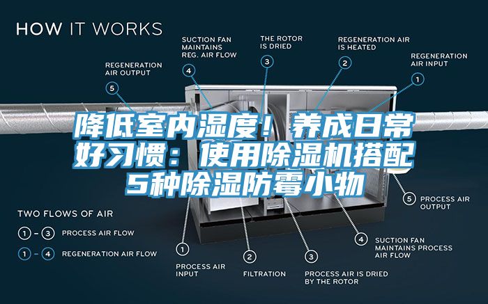 降低室內(nèi)濕度！養(yǎng)成日常好習慣：使用除濕機搭配5種除濕防霉小物