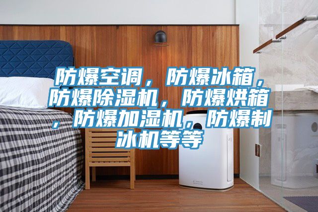 防爆空調(diào)，防爆冰箱，防爆除濕機(jī)，防爆烘箱，防爆加濕機(jī)，防爆制冰機(jī)等等