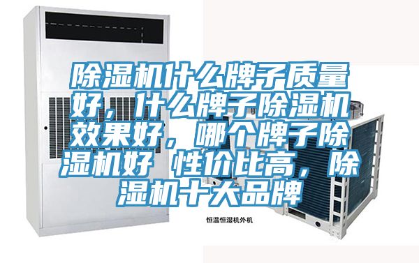 除濕機什么牌子質量好，什么牌子除濕機效果好，哪個牌子除濕機好 性價比高，除濕機十大品牌