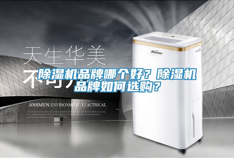 除濕機品牌哪個好？除濕機品牌如何選購？
