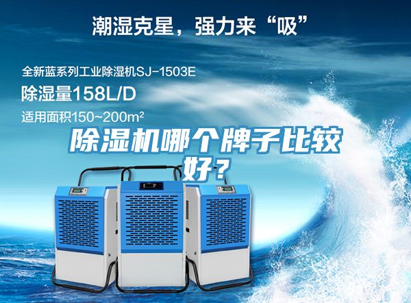 除濕機哪個牌子比較好？