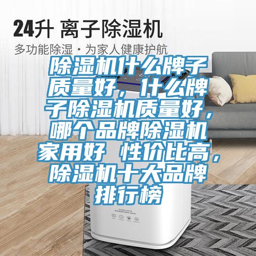 除濕機什么牌子質量好，什么牌子除濕機質量好，哪個品牌除濕機家用好 性價比高，除濕機十大品牌排行榜