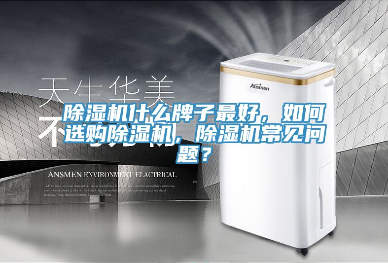 除濕機什么牌子最好，如何選購除濕機，除濕機常見問題？