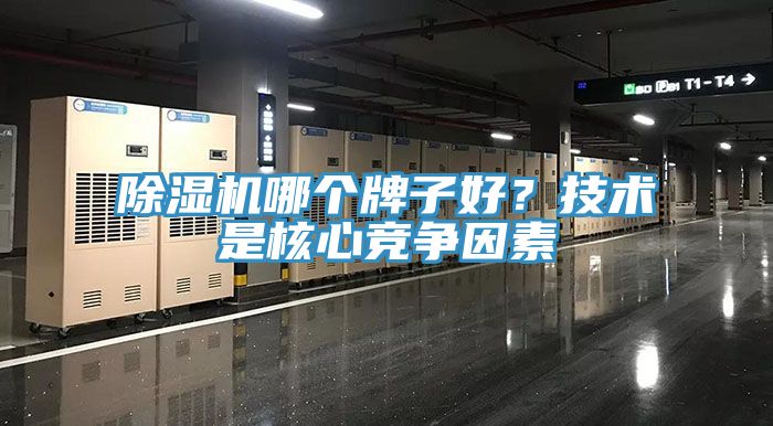 除濕機哪個牌子好？技術是核心競爭因素