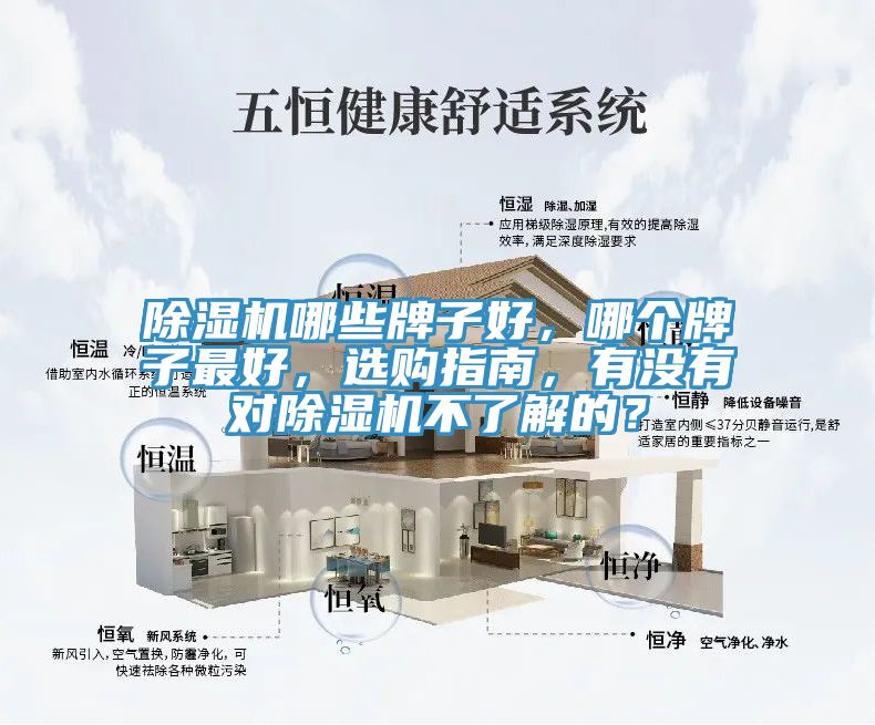 除濕機哪些牌子好，哪個牌子最好，選購指南，有沒有對除濕機不了解的？