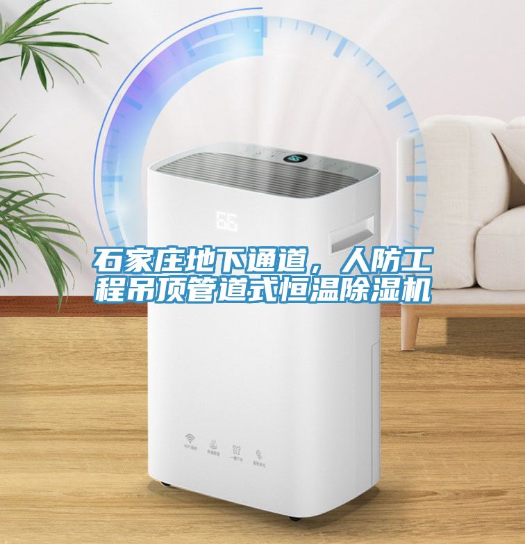 石家莊地下通道，人防工程吊頂管道式恒溫除濕機(jī)