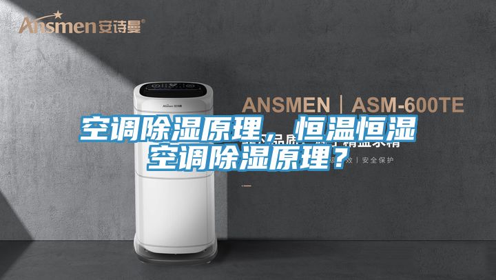 空調(diào)除濕原理，恒溫恒濕空調(diào)除濕原理？